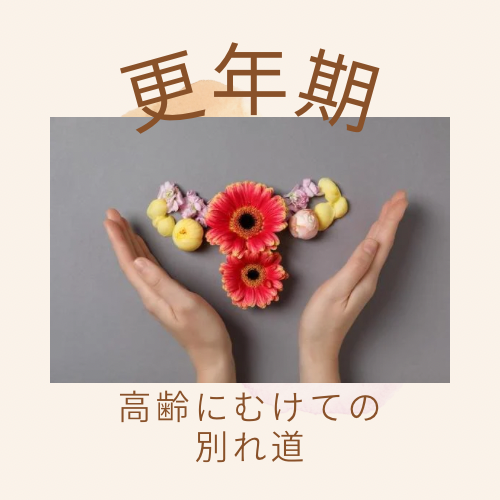 生理過多の更年期を優しく乗り越えることで老年期の発病を回避したい